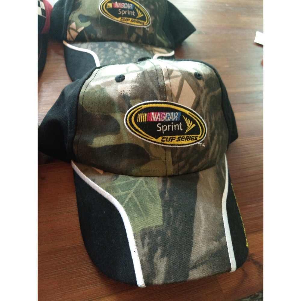 lot of 4 Nascar racing hat cap snapback Dale Jr Honda Sprint Cup Series ZA1 - Picture 3 of 9
